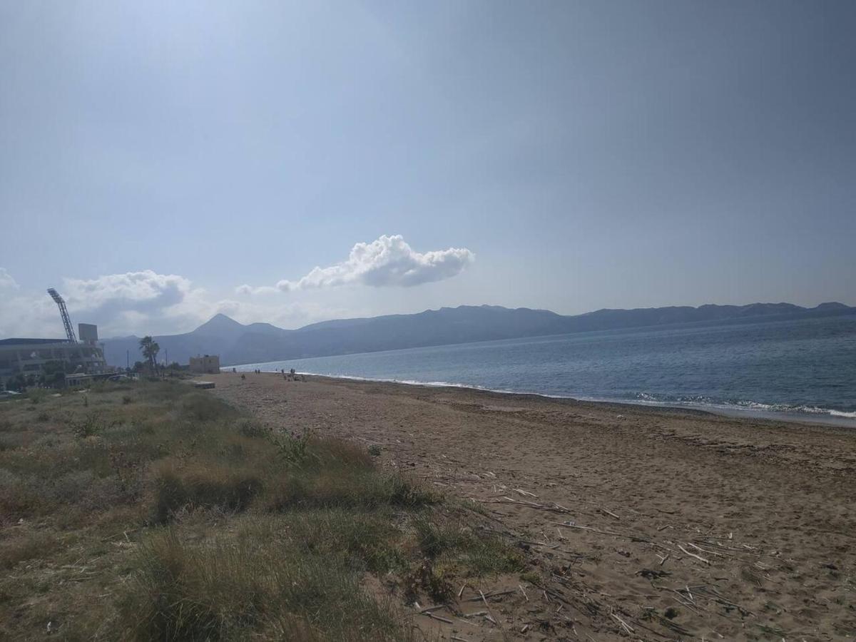 Studio On The Closest Beach To The City! Amoudara Lasithiou Eksteriør billede